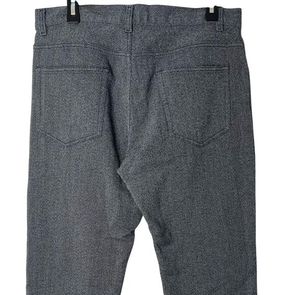 Theory Men's Grey Cotton Professional Slacks Work Pants Trousers - Picture 7 of 11